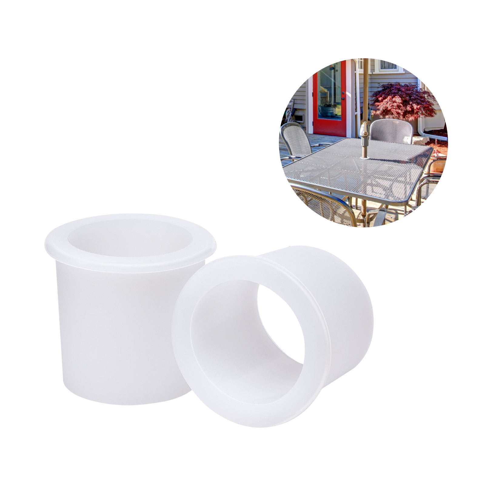 Durable 4 Pack Patio Table Umbrella Wedge Base Plug Set for 2-2.2 Inch Hole  and 1.9 Inch or Smaller Pole - Walmart.com