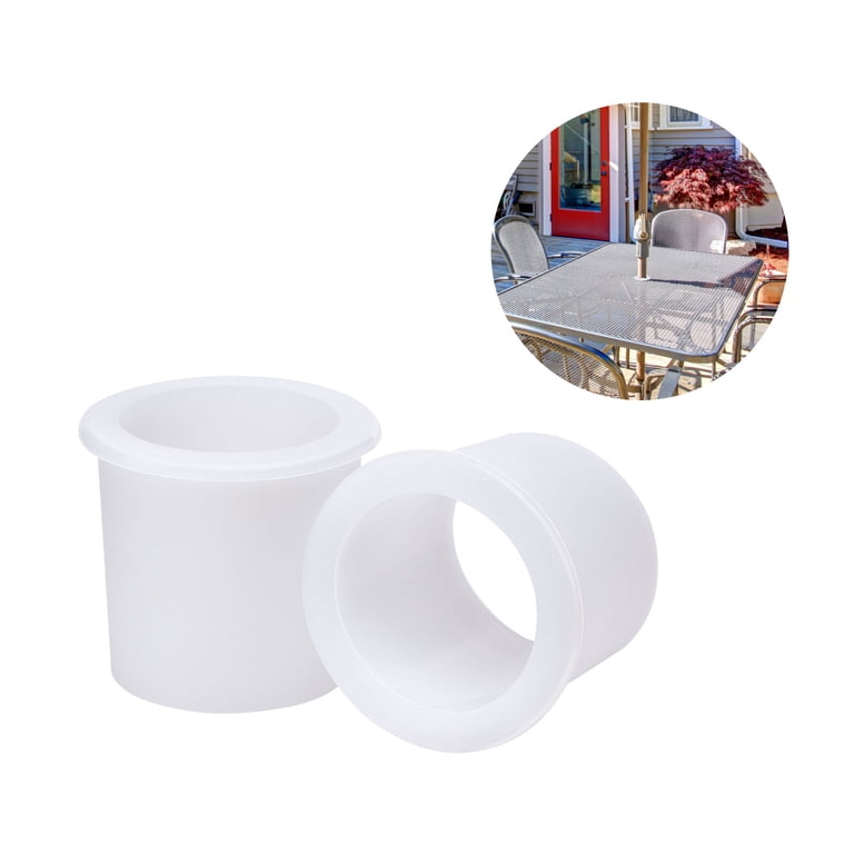 2 1 4 inch patio table umbrella ring with plug Hole Plug, Patio Umbrellas Cone Wedge for to 2.5" Patio Table Hole, Umbrella Pole Adapter for 1.5" Outdoor Table Umbrella Pole, Keep Steady & ensuring a seamless fit and stable umbrella placement SenQWFa 2 Inch Silicone Patio
