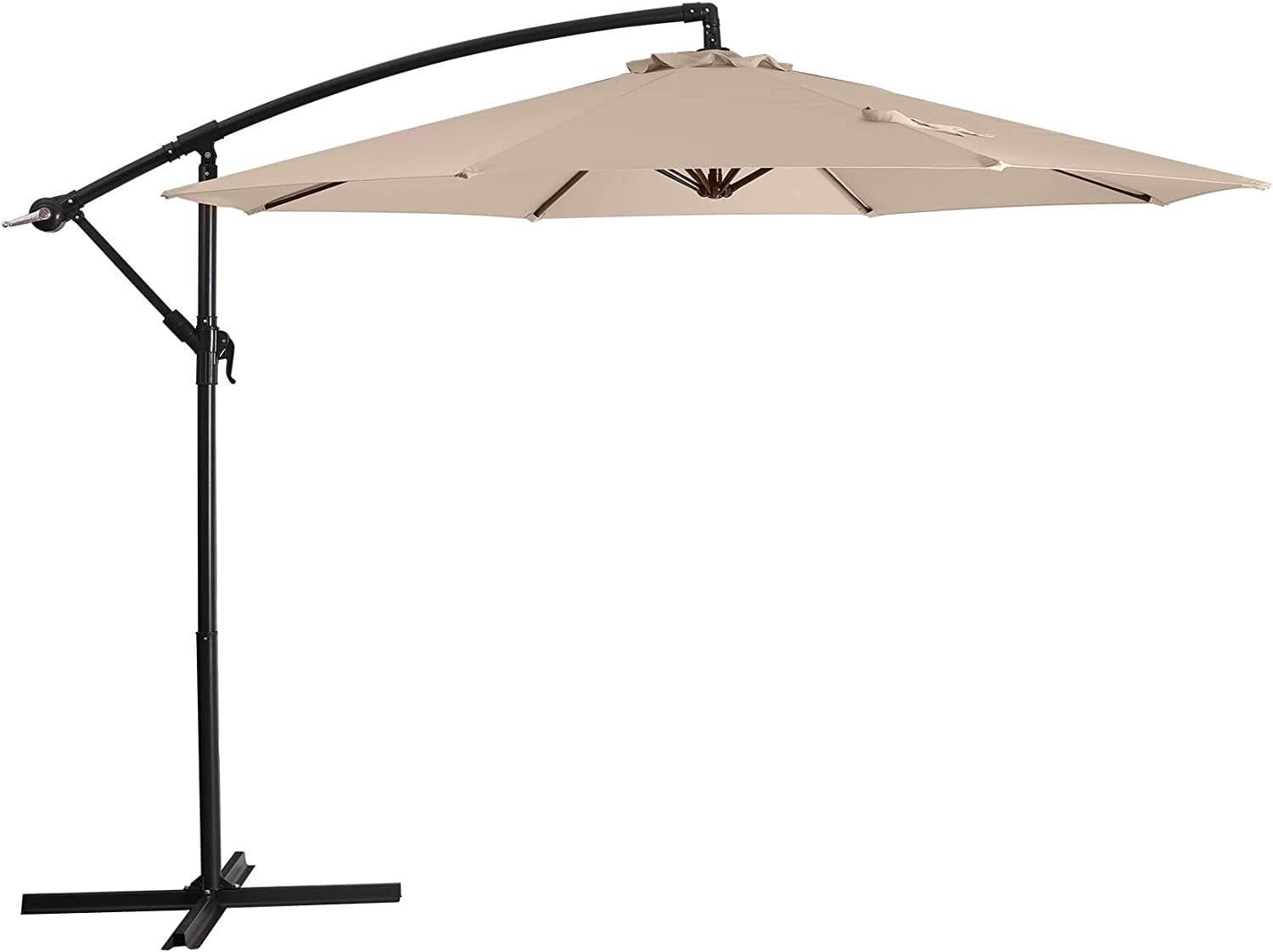 Patio Umbrella 10Ft Cantilever Offset Outdoor Umbrellas Hanging Outdoor