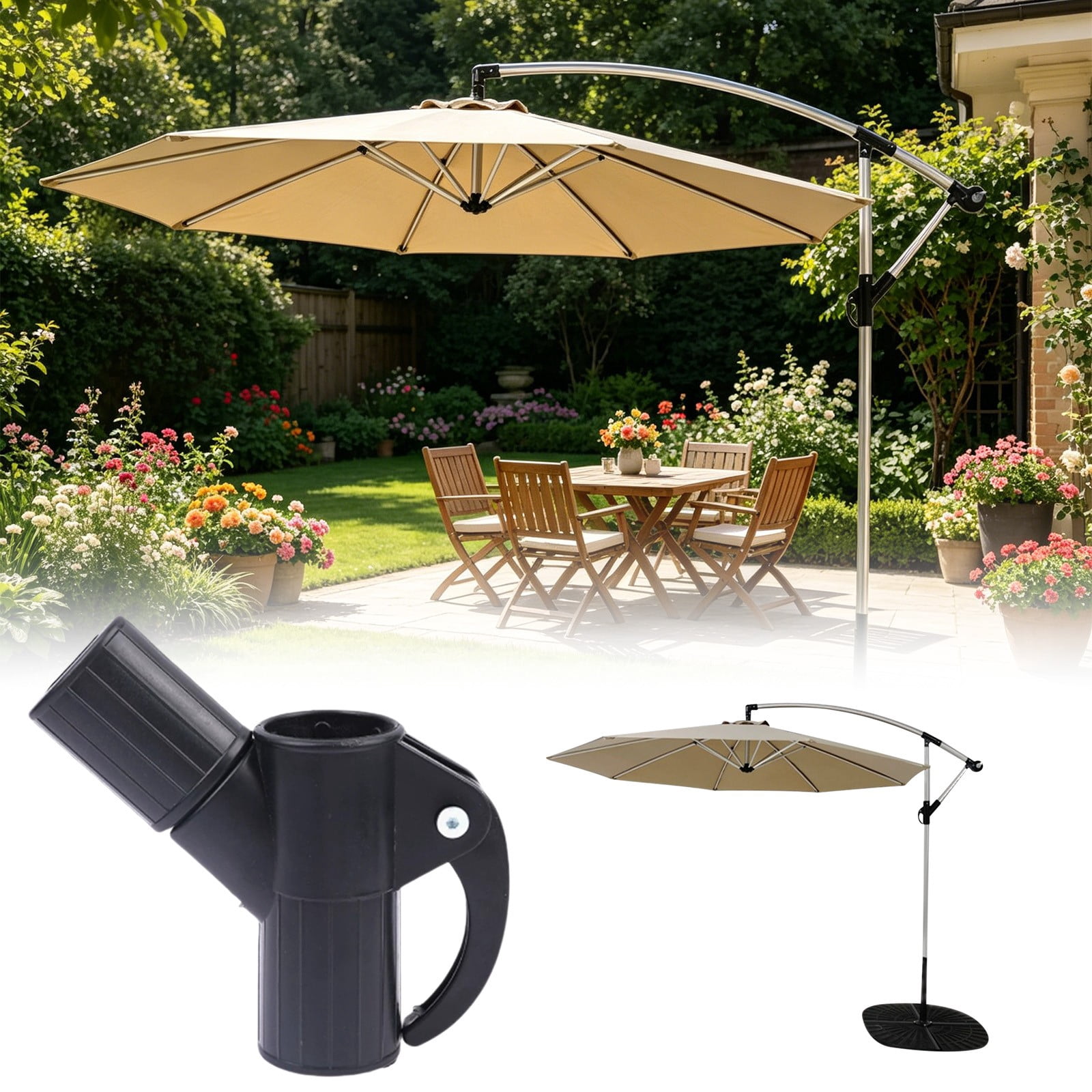 accessories for patio umbrella Abaodam 8pcs Outdoor Cord Pulley Replacement Kit Durable Hardware Umbrella Weatherproof Sliding Bracket for Gardens and Courtyards : Patio, Lawn & Garden Upgrade your outdoor space effortlessly with these versatile patio umbrella replacement parts Hcman 2-Piece Patio Umbrella Pole