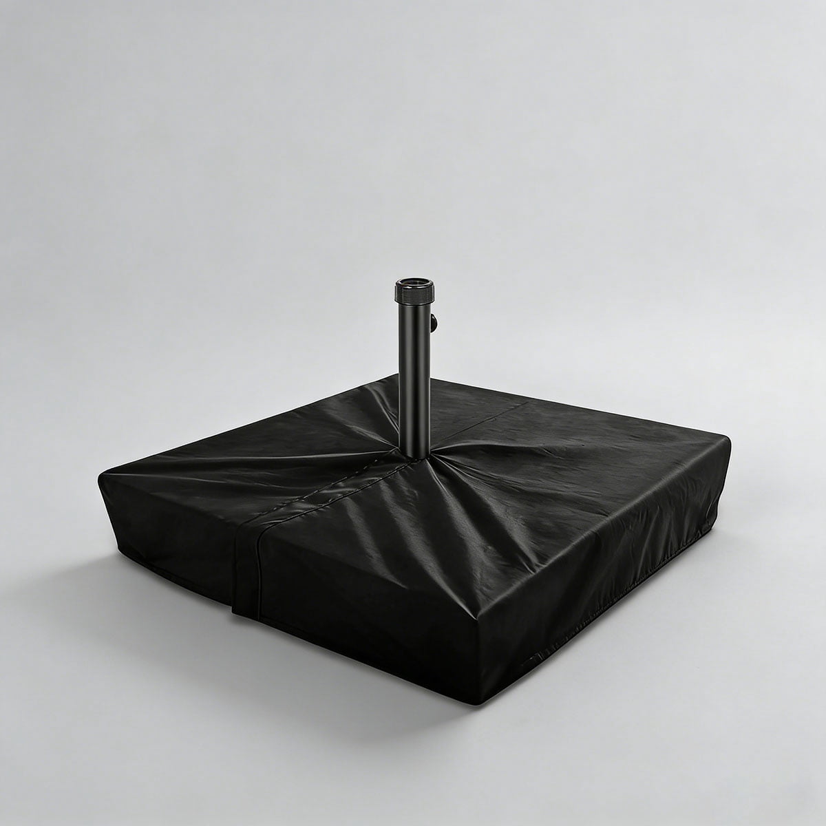 Patio Umbrella Base Cover for Outdoor Umbrellas Base, Heavy Duty Waterproof Anti-UV, Outside Square Umbrella Stand Base Covers (Black)