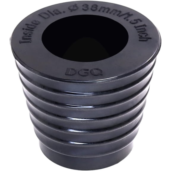 Patio Umbrella Cone Umbrella Wedge Plug for Patio Table Hole Opening 2-2.5 Inch (Black)