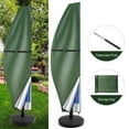 thumbnail image 1 of Patio Umbrella Cover - 210D Waterproof Outdoor Offset Banana Style Umbrella Cover - Fits Cantilever Offset Umbrella 9-13 Feet, 1 of 9