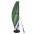 thumbnail image 1 of Patio Umbrella Cover 8'-12' Fits Cantilever Offset Umbrella Outdoor Umbrella Covers 420D with Telescopic Rod Water Resistant Parasol Cover Green, 1 of 8