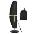 thumbnail image 1 of Patio Umbrella Cover Oxford Cloth Garden Parasol Cover Waterproof Zipper Fluorescent Green Ribbon With Spring Buckles, 1 of 8
