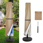 essort patio umbrella cover dust-proof parasol cover with zipper PURPLE LEAF Cantilever Tan resistant Cover Best Sellers In Garden Outdoor