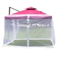thumbnail image 1 of Patio Umbrella Mosquito Netting Outdoor Garden Umbrella Table Screen Parasol Mosquito Net Cover, 1 of 5