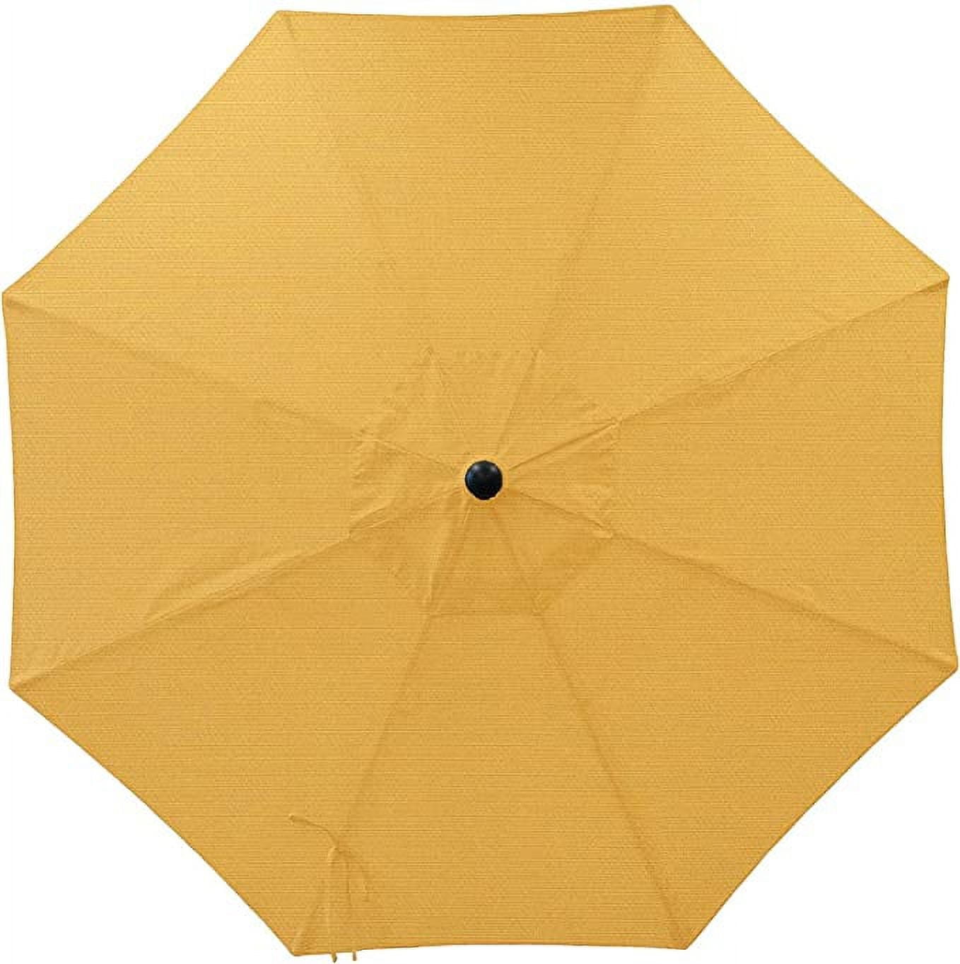 Patio Umbrella Replacement Canopy for 9ft 8 Ribs Sun Protection UPF 50