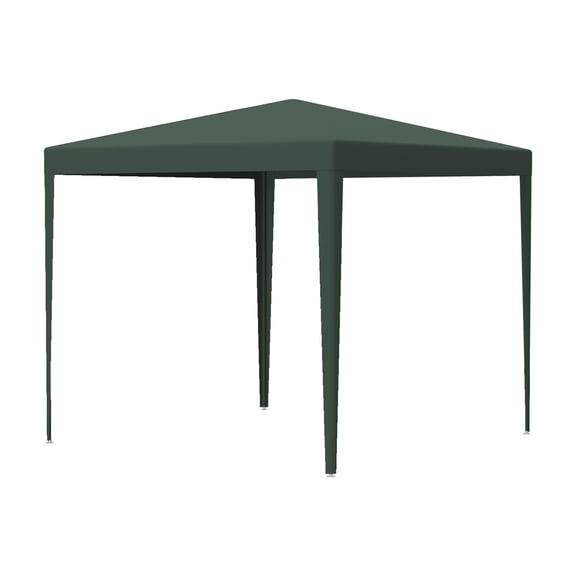 Patio Umbrellas 10'x10' Party Tent Outdoor Heavy Duty Gazebo Wedding Canopy + 4 Removable Walls ,Green,Outdoor Umbrellas