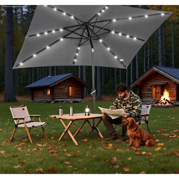 Patio Umbrellas Sun Umbrella Solar Umbrella,Lighted Patio Umbrella,Market Umbrellas