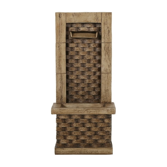 Patio Water Feature Fountain - Whimsical Tower Design with Calming Flow for Gardens & Backyards