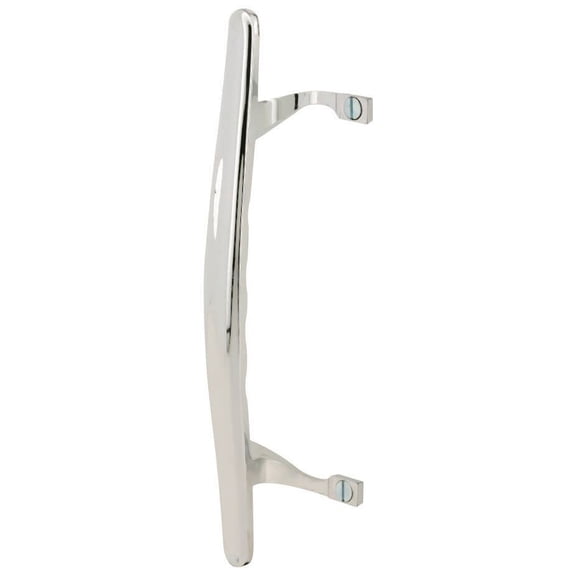 Patio door handle, Chrome Diecast handle Pull, 6-5/8 in. Hole Centers