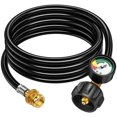 thumbnail image 1 of PatioGem 8FT Propane Hose Adapter 1lb to 20lb, 1lb to 20lb Propane Tank Adapter, Propane Tank Hose, Propane Grill Hose Fit for Weber Q Grill/Coleman Camping Stove/Buddy Heater Propane Hose, 1 of 9