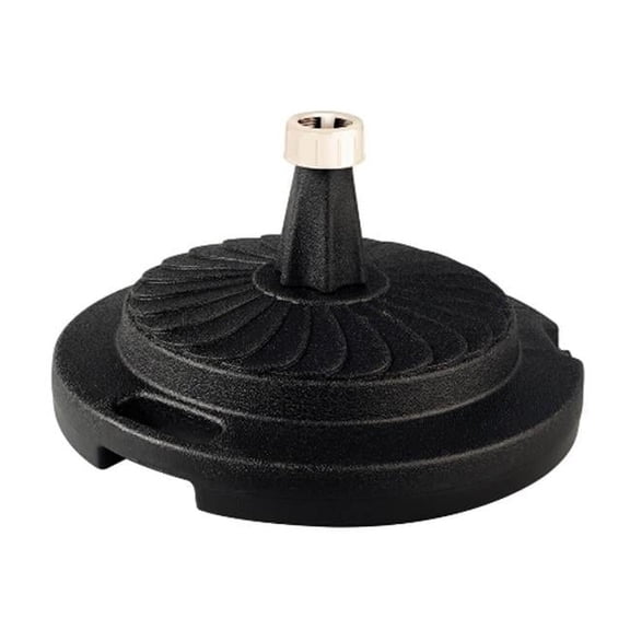 PatioPlus Concepts Black Rust Proof Patio Umbrella Stand, 95 lb