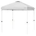 thumbnail image 1 of Patiojoy 6.6' x 6.6' Pop-up Canopy Tent Outdoor Camping Sun Shelter w/ Portable Roller Bag & 4 Weight Bags Grey, 1 of 10
