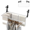 thumbnail image 1 of Patiojoy Folding Clothes Drying Rack Portable Laundry Rack with Aluminum Frame, 1 of 10
