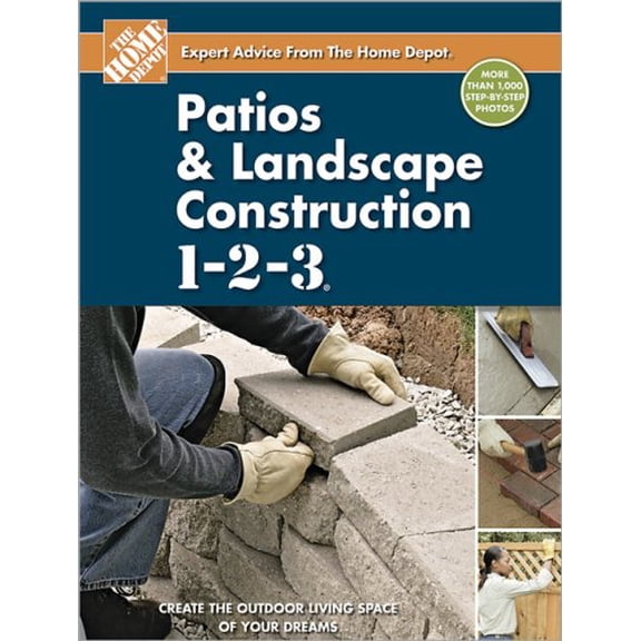 Pre-Owned Patios & Landscape Construction 1-2-3 (Hardcover) 0696241110 9780696241116