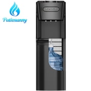 Patiosunny Bottom-Loading Water Dispenser 3 Temperatures, 5 Gallon Water Cooler, No More Heavy Lifting, Simple Push-Button Operation, Child Lock, Energy Saving 