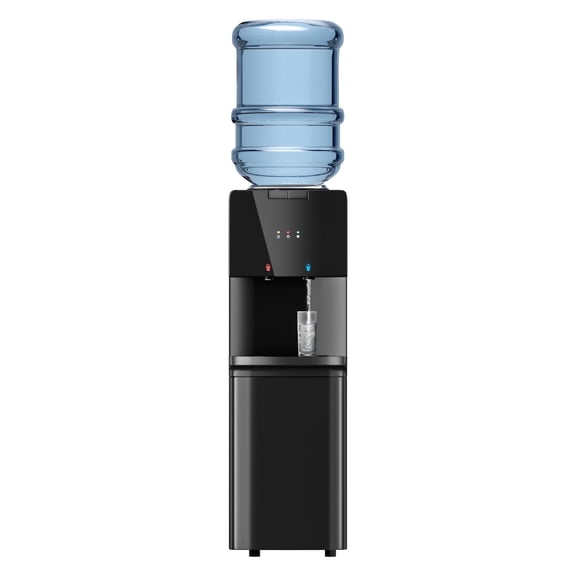 Patiosunny 3/5 gal Top Loading 3-Temp Water Dispenser, with Energy-Saving Mode, Ideal for Offices/Home/Gym
