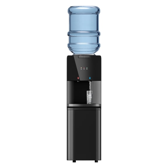 Patiosunny 3/5 gal Top Loading Water Dispenser, 3-Temp, Energy-Saving, for Office/Home/Gym