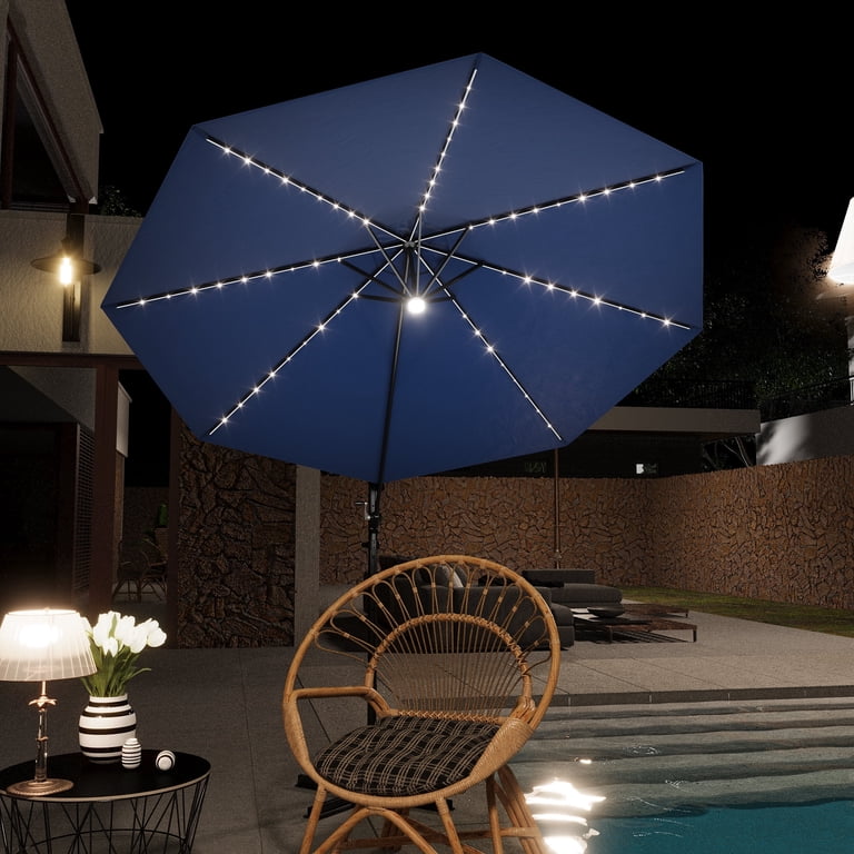 commercial mesh patio umbrella Best Selection Large Commercial Umbrellas - Galtech 10 FT Square Market  Umbrella
