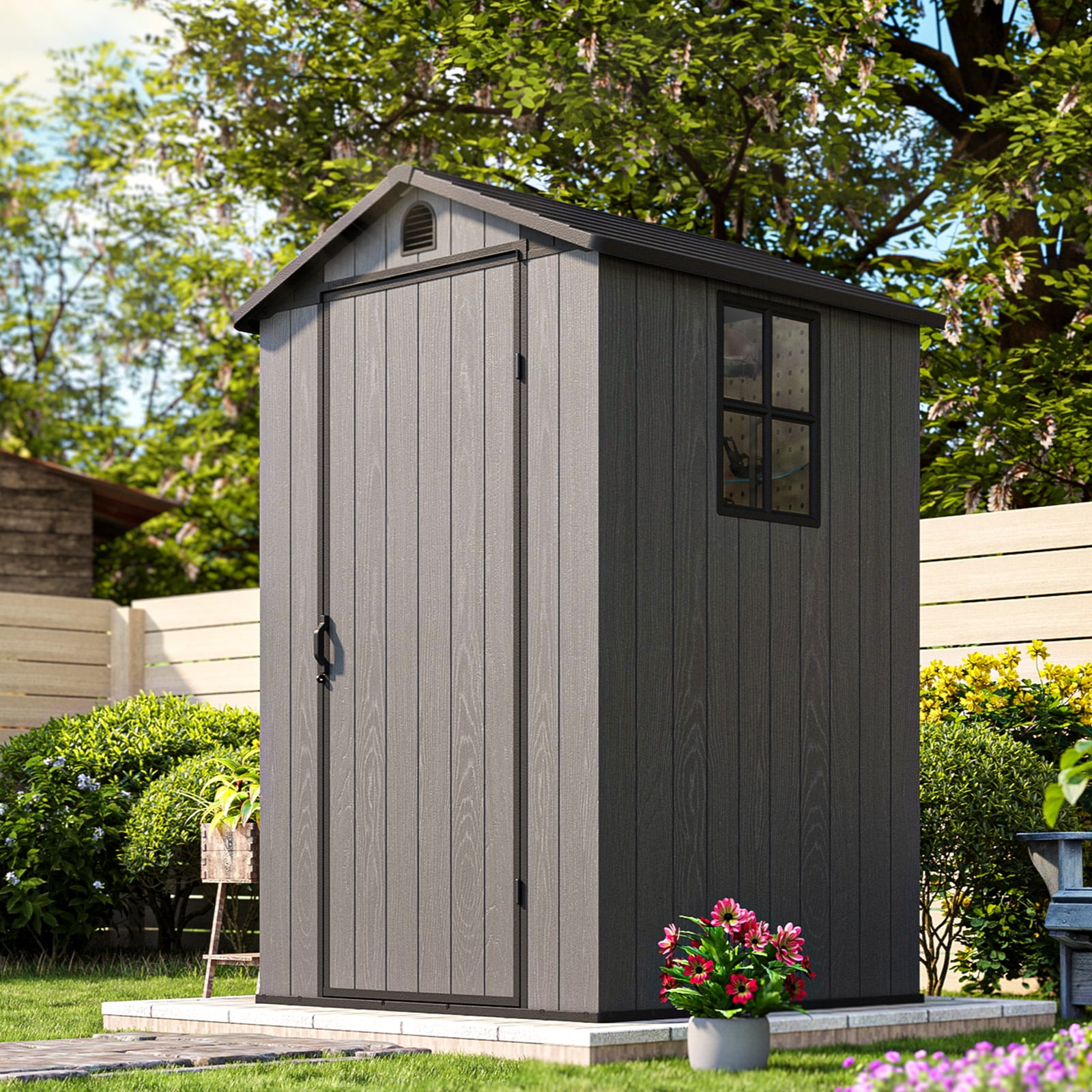 Patiowell-4-x4-Resin-Shed-for-