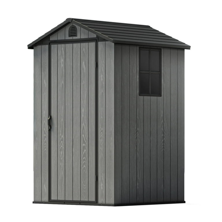 Walmart Black Friday Deals 2025 Patiowell Large 4'x4' Resin Shed