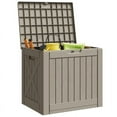 thumbnail image 1 of Patiowell 40 Gallon Outdoor Deck Box, Lockable Weatherproof Plastic Storage with Handles for Patio, Garden, Pool, 1 of 7