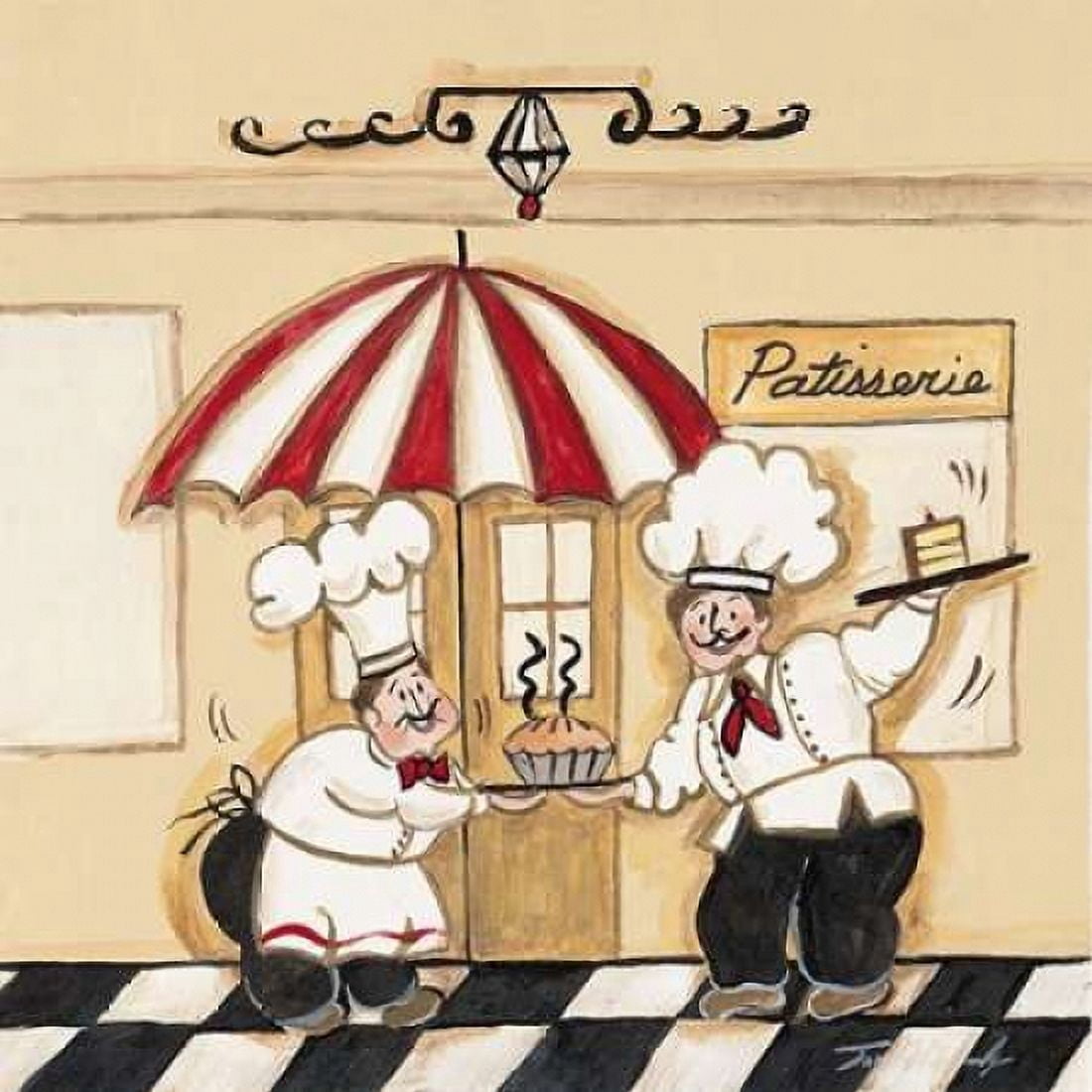 Patisserie Canvas Art - Joy Alldredge (24 x 24)