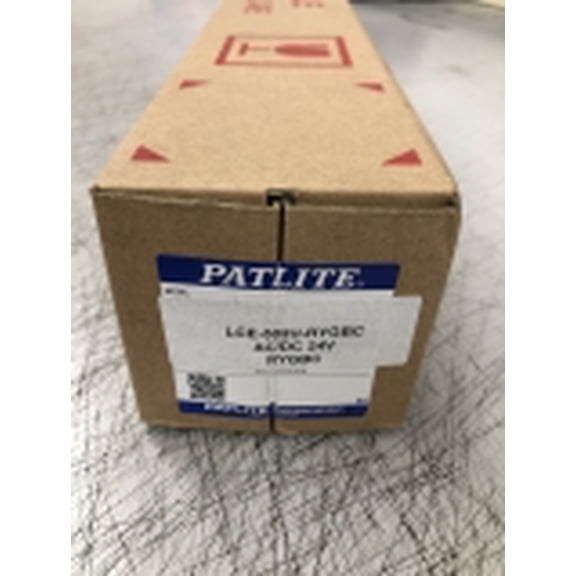 Patlite 24V Blue/Clear/Green/Red/Yellow Continuous Light Tower LCE-502U-RYGBC