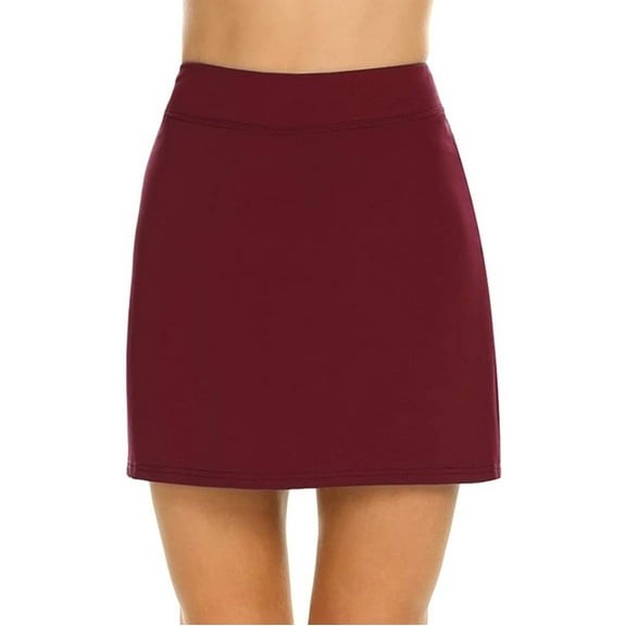 Patlollav Womens Skirt,Women'S Active Performance Skort Lightweight Skirt for Running Tennis Sport