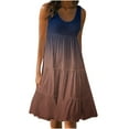 thumbnail image 1 of Patlollav 50% off Summer Womens Dresses Plus Size Casual Loose Sleevless Crew Neck Dress, 1 of 6