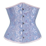 Patlollav Clearance Corsets for Women Floral Overbust Corset Bustier Lingerie Top Gothic Shapewear Underwear