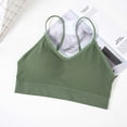 thumbnail image 1 of Patlollav Under $5,Womens Plus Size Bra Straps without Steel Ring Comfortable Breathable Underwear, 1 of 3