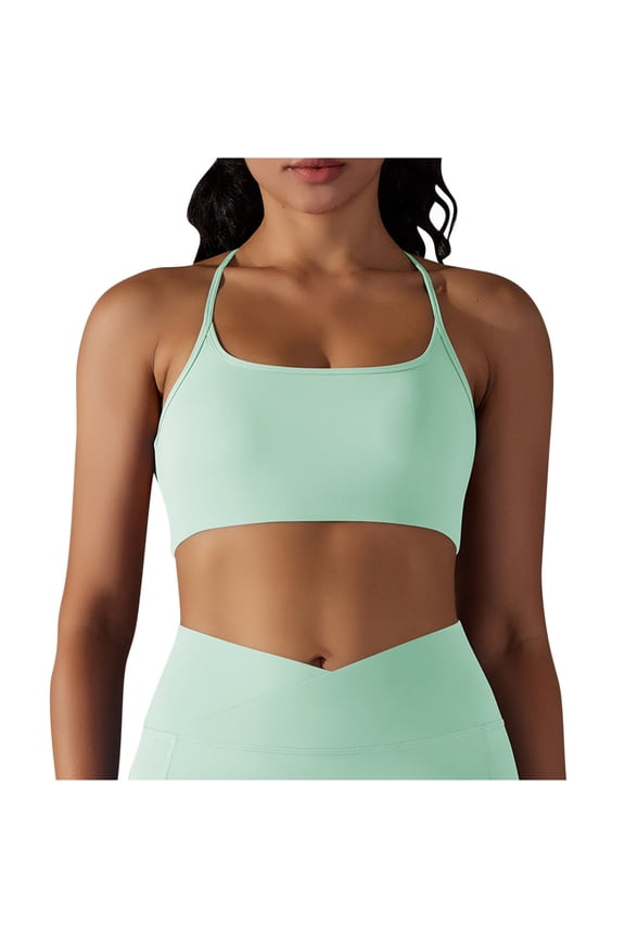 Patlollav Under $5,Womens Yoga Wear Bra Breathable Quick Drying Body Shaping Back Fitness Blazer