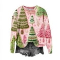 thumbnail image 1 of Patlollav Gifts for Women Christmas Tops,Ladies Sweatshirt Casual Crew Neck Long Sleeve Pullover, 1 of 6