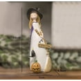 thumbnail image 1 of Patlollav Halloween Decoration Fairyland Witch Figurine - Magic Witch Holding Broom Dia De Los Muertos Day of The Dead Witch Statue Resin Halloween Theme Gift Farmhouse Decor, 1 of 5