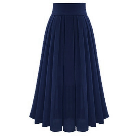 Patlollav Ladies Casual Dresses,Women's Sexy Party Chiffion High Waist Lace-Up Hip Long Skirt