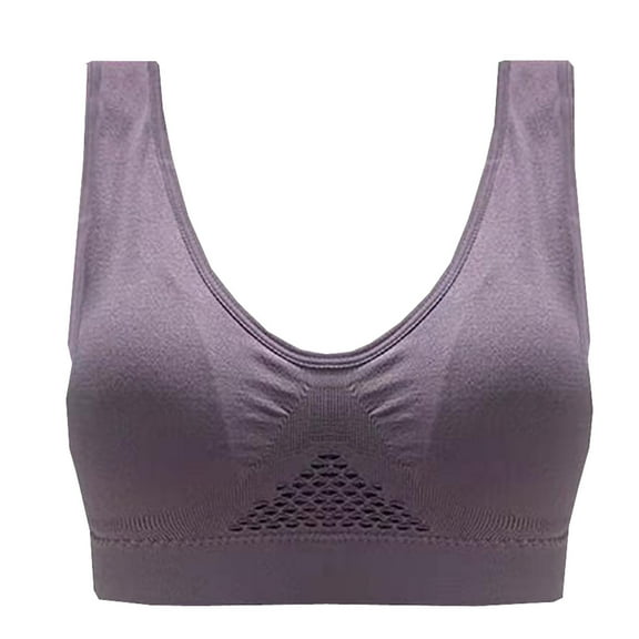 Patlollav Ladies Sports Bra Comfortable No Steel Ring Vest Breathable Woman Underwear