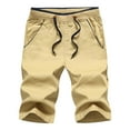 thumbnail image 1 of Patlollav Mens Plus Size Cargo Shorts Multi-Pockets Relaxed Summer Beach Short Pants, 1 of 5