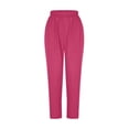 thumbnail image 1 of Patlollav Nursing Clothes Womens Scrubs Cargo Joggers Casual Comfort Trousers Moisture Wicking Long Pants, 1 of 6