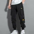 thumbnail image 1 of Patlollav Overalls Mens Loose Harlan Leggings Large Casual Pants, 1 of 6