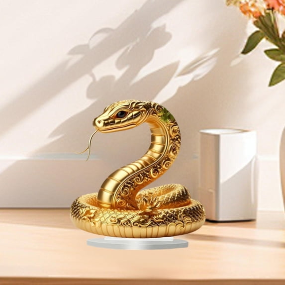 Abbraccia 2025 Chinese New Year Ornament, 2D Flat Acrylic, , Decorative,Spring Festival Decoration for Bedroom,Theme Party