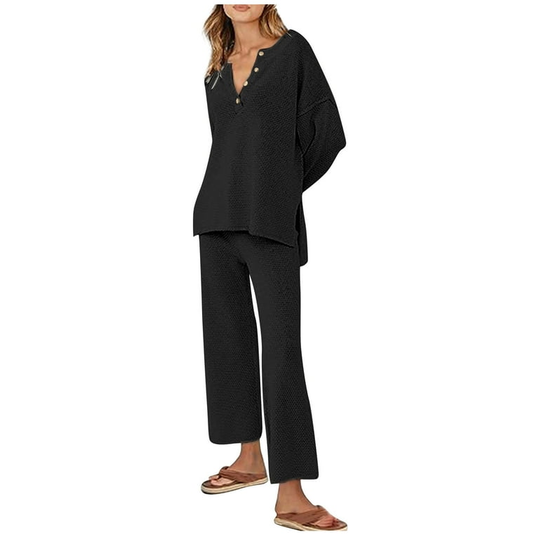 Patlollav Plus Size Clearance Women 2 Piece Outfits Oversized