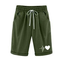 Just My Size Women's Plus Elastic Waist Stretch Bermuda