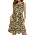 thumbnail image 1 of Patlollav Sleeveless Vest Dress for Women Casual Loose Summer Printed Round Neck Dresses, 1 of 6