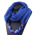 thumbnail image 1 of Patlollav Soft Necklace Scarfs Women Scarves Cotton Linen Necklace Pendant Scarf, 1 of 2