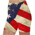 thumbnail image 1 of Patlollav Summer Pants Women Yoga Shorts High Waist Workout Shorts Leggings for Independence Day Shorts, 1 of 6