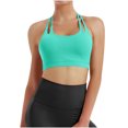 thumbnail image 1 of Otvok Fashionable Womens Casual Solid Color Sports Bra without Steel Rims, 1 of 5