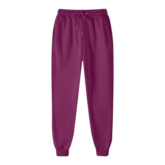 Patlollav Sweat Pants for Women Joggers Sweatpants,Women Elastic Waist Comfortable Straight Pants